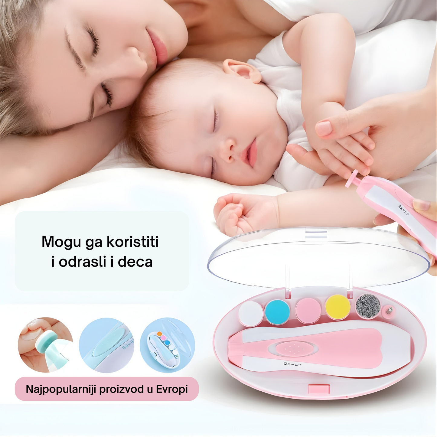 Električna Grickalica za Nokte