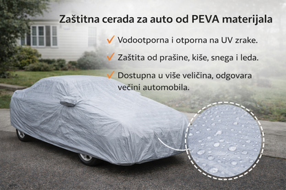 Cerada za Auto (SIVA BOJA)