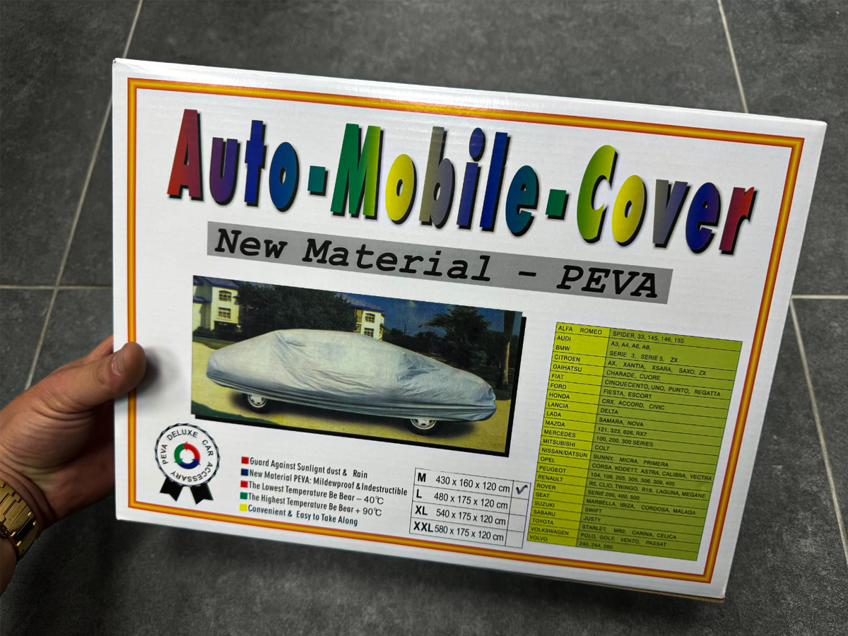 Cerada za Auto (SIVA BOJA)